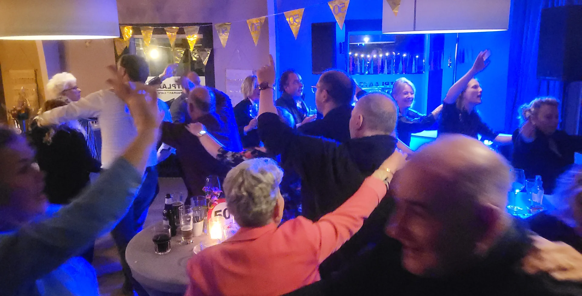 50e verjaardag restaurant houtplaats rheden