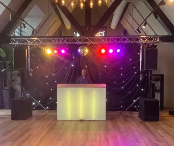 Romantische bruiloft dj