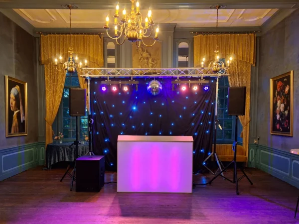 bruiloft dj in kasteel